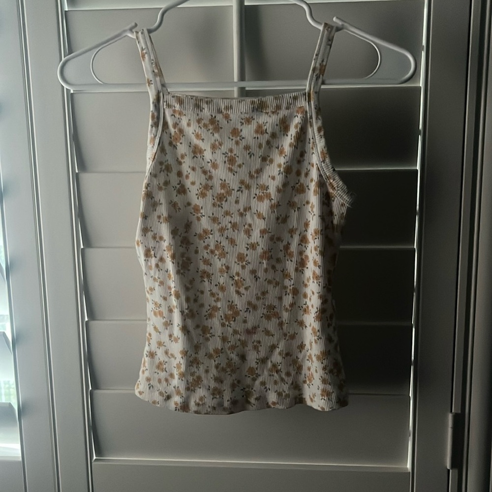 Flower tank top